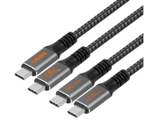 VIGGO DESIGN VIGGO DESIGN KABEL USB TYPE-C / USB TYPE-C 240W 40GB/S 1,5M - 1467137 - zdjęcie